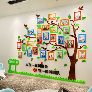 立體相框，靈動(dòng)風(fēng)采——3D亞克力墻貼點(diǎn)亮企業(yè)文化新空間